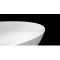 Round pure acrylic new style washbasin for cabinet